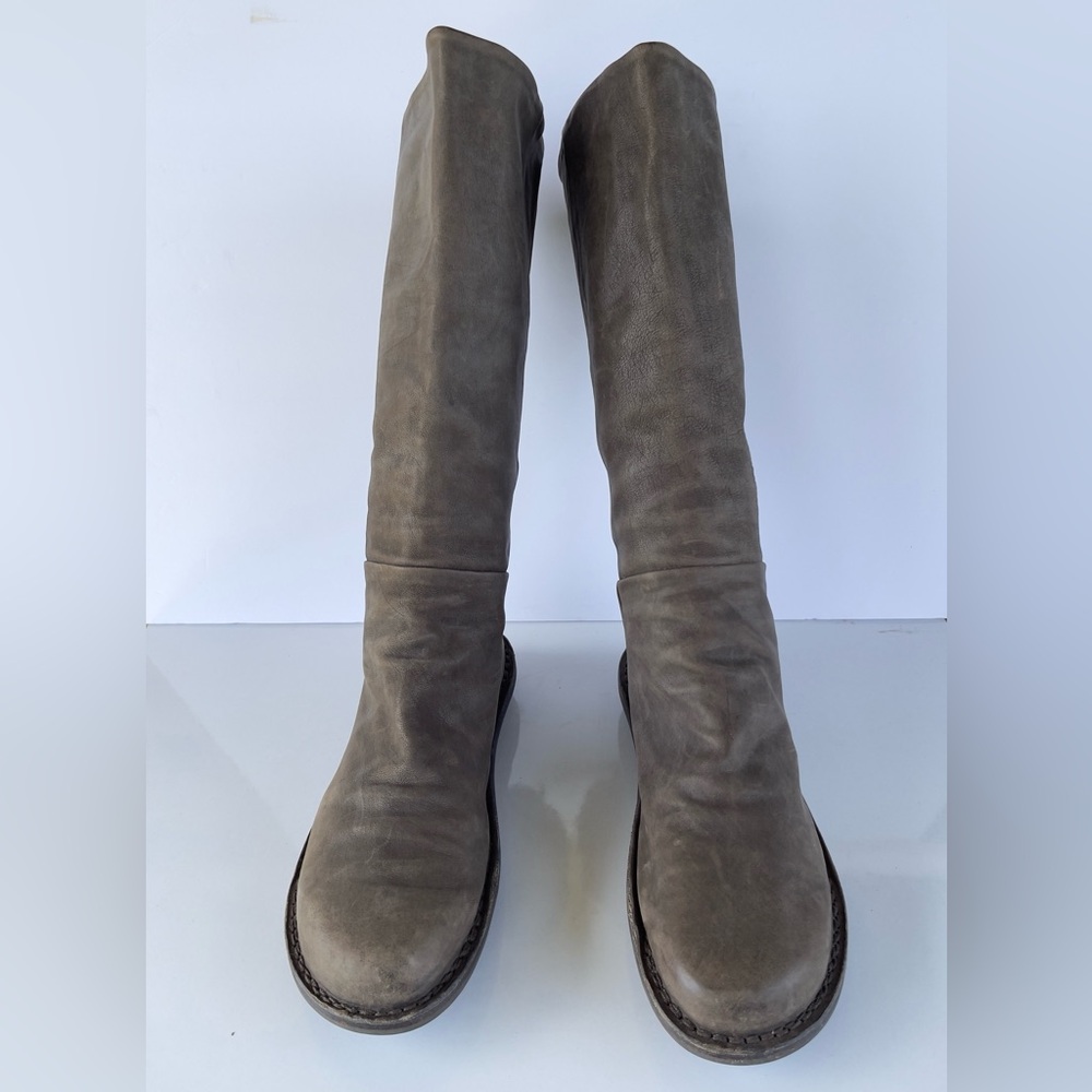 Trippen Women's Tall Leather Boots EU 40